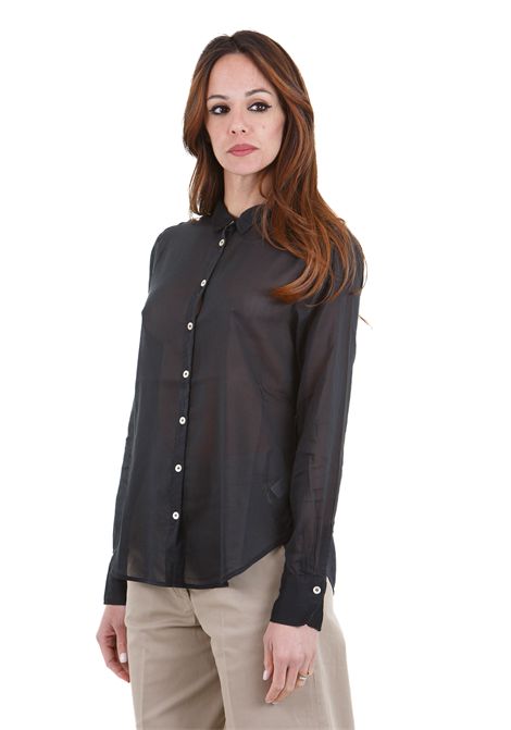 Camicia regular fit  in voile di cotone e seta FORTE FORTE | Camicie | 9906MYSHIRT8000